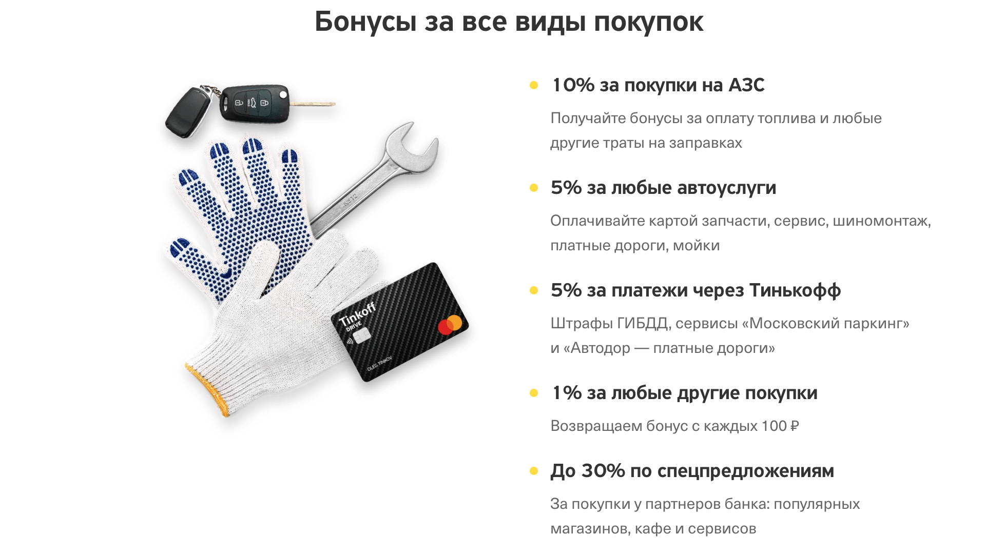 Карта тинькофф кэшбэк на заправках